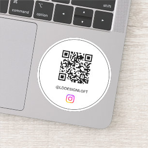 Sticker Code QR Instagram personnalisé INSTAGRAM Médias So