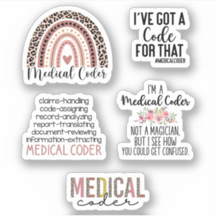 Sticker Coder Médicale, codage Médicale