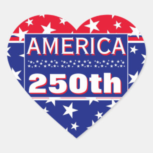 STICKER CŒUR 250 AMÉRIQUE