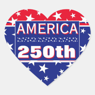 STICKER CŒUR 250 AMÉRIQUE