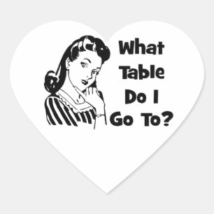 Sticker Cœur À Quelle Table Ai-Je Accès ?