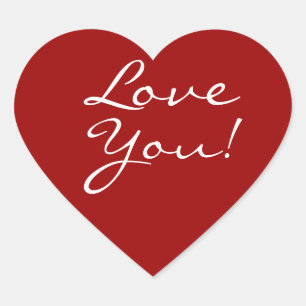 Sticker Cœur Aimez votre coeur