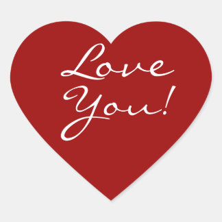 Sticker Cœur Aimez votre coeur