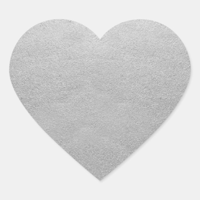 Sticker Cœur Ajouter votre texte ou votre logo à l'huile d'arge (Devant)