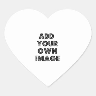 Sticker Cœur Ajoutez votre propre photo !