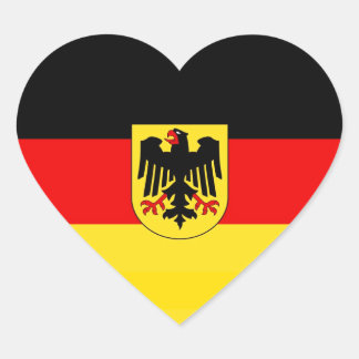 STICKER CŒUR ALLEMAGNE