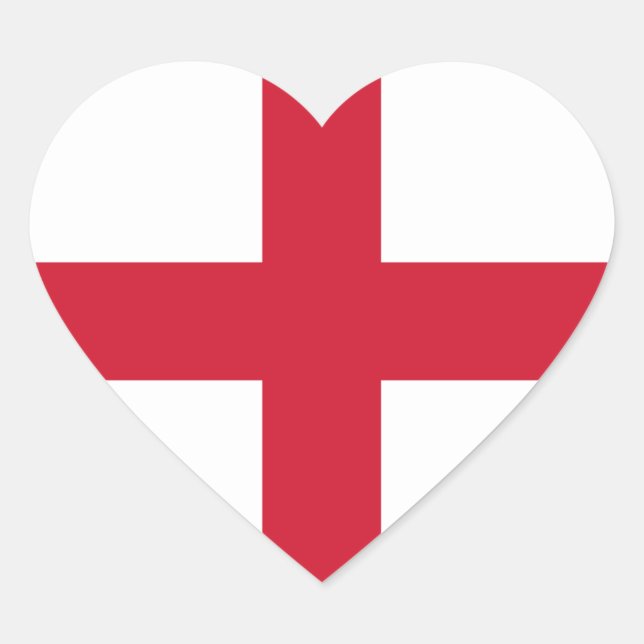 Sticker Cœur angleterre (Devant)
