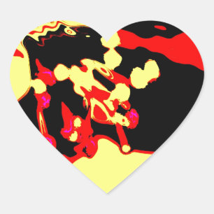 Sticker Cœur Apfelblüte