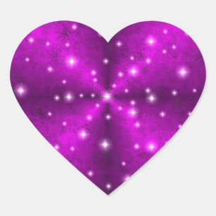 Sticker Cœur Arc-en-ciel rose dans la peau d'éléphant Optique e