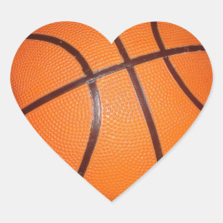 Sticker Cœur Basket
