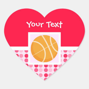 Sticker Cœur Basket