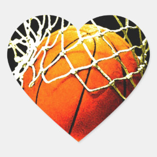 Sticker Cœur Basket