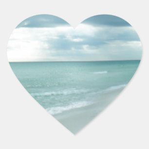 Sticker Cœur Beach de Floride