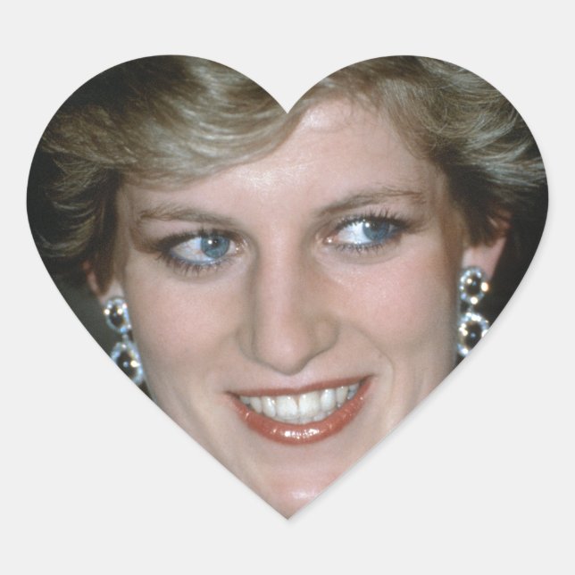 Sticker Cœur Belle ! HH Princesse de Galles (Devant)