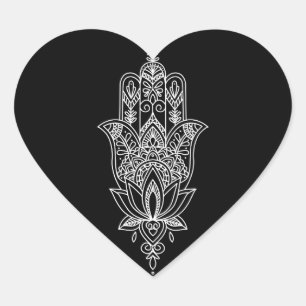 Sticker Cœur 💝 🕉 Belle main Fatimas