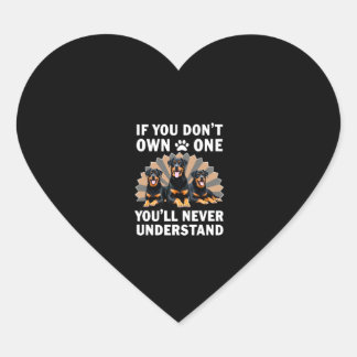 Sticker Cœur Best Rottweiler Art For Men Women Kids Rottie Rott