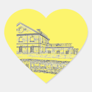 Sticker Cœur Biélorussie Orsha Architecture