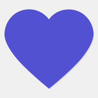 Sticker Cœur Bleu