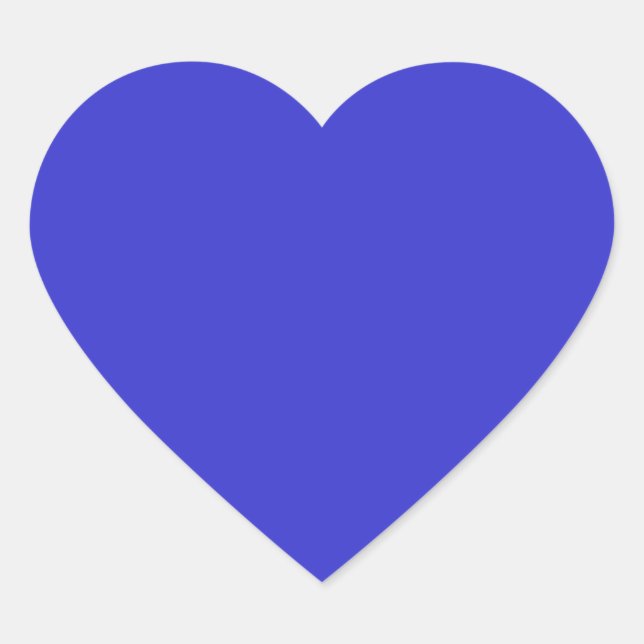 Sticker Cœur Bleu (Devant)