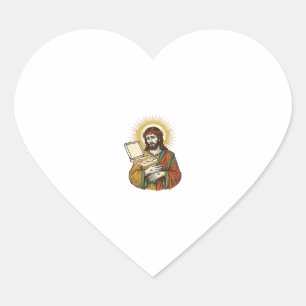 Sticker Cœur Boîte de pizza vide Jésus Frigo Trahison Humour al
