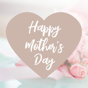 Sticker Cœur Bonne fête des mères Maman mignonne Amour Coeur Ca
