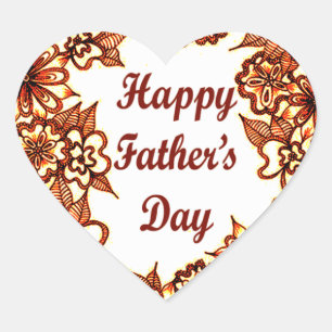 Sticker Cœur Bonne Fête des pères 5