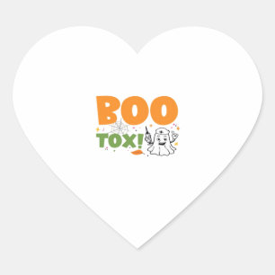 Sticker Cœur BOO Tox Injecteur Injecteur Remplissant Botox Dysp