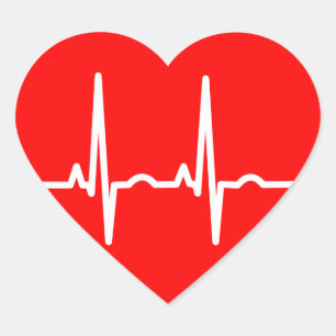 Sticker Cœur Bouton