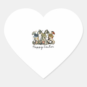 Sticker Cœur Boy Bunny Rabbit Canard Camo Camouflage Casquette