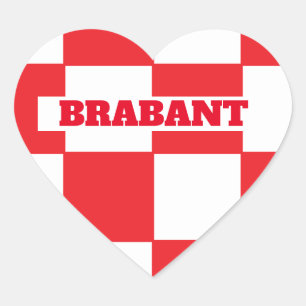 Sticker Cœur Brabant