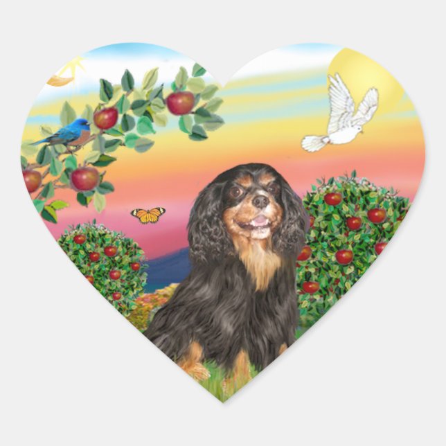 Sticker Cœur Bright Country - Cavalier (BT-R) (Devant)