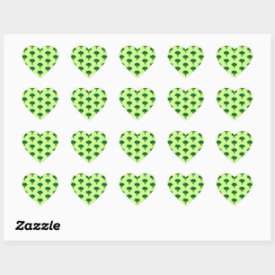 Sticker Cœur Brocoli vert légume alimentation saine légume