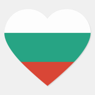 Sticker Cœur Bulgarie