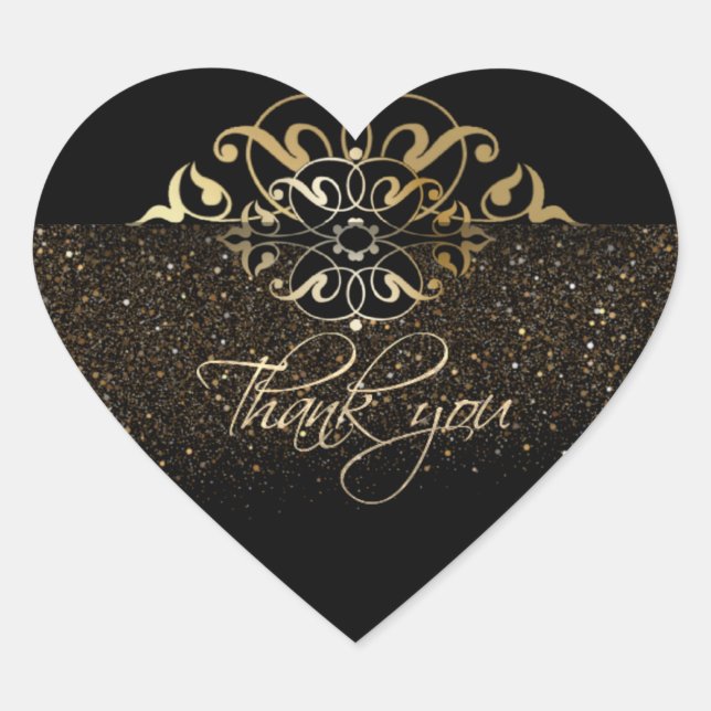 Sticker Cœur Calcomanía en forma de corazón negro con purpurpur (Devant)