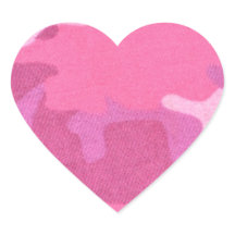 Camouflage rose Motif de la paix