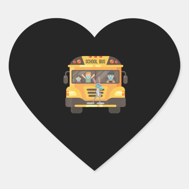 Sticker Cœur Cant Masquer Mon Amour Pour Les Étudiants Pilote D (Devant)