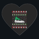 Sticker Cœur Car Christmas<br><div class="desc">Car Christmas</div>