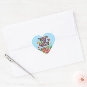 Sticker Cœur Cartes de Saint-Valentin pour la salle de classe D