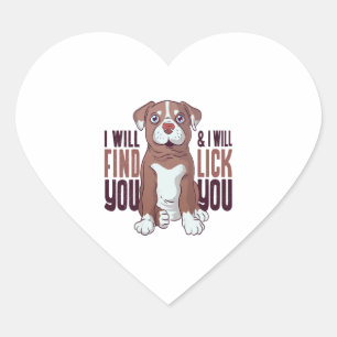 Sticker Cœur Chien Chien Chien Chien Chien Chien Chien Chien Ch