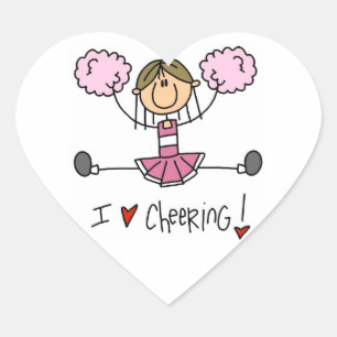 Sticker Cœur Chiffre rose T-shirts et cadeaux de bâton de