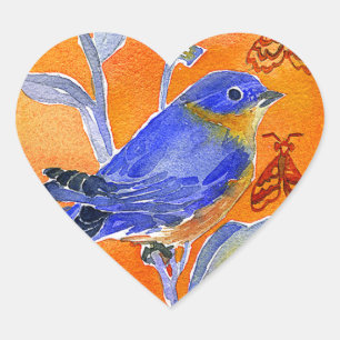 Sticker Cœur 'Chirp'