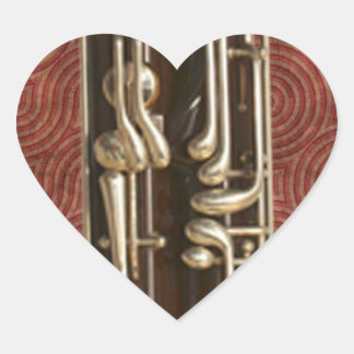 Sticker Cœur Clés Bassoon