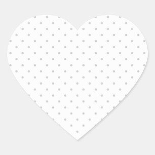 Sticker Cœur Cliquez sur Personnaliser pour modifier Gris en co