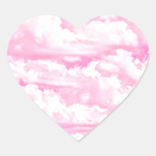 Sticker Cœur Clouds de Dreamy Happy
