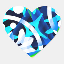 Cluster de formes Abstraites colorées