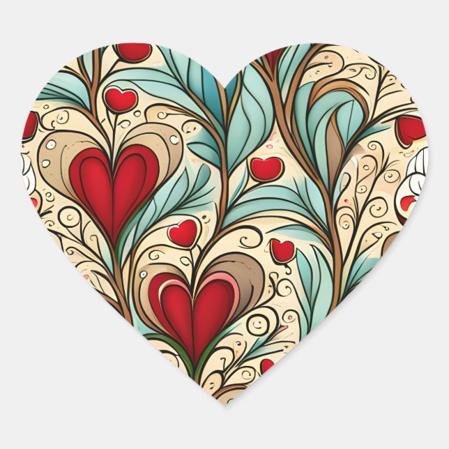 Sticker Cœur Coeur (Devant)