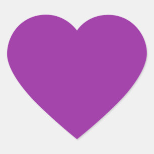 Sticker Cœur Coeur couleur pourpre