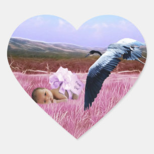 Sticker Cœur Coeur de bébé