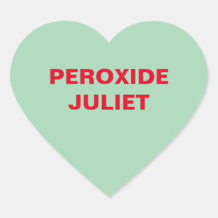 Sticker Cœur Coeur de bonbons vert