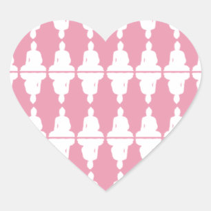 Sticker Cœur Coeur de Bouddha